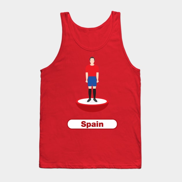 Spain Football Tank Top by StarIconsFooty